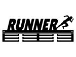 Wieszak na medale Runner 40 cm