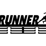 Wieszak na medale Runner 40 cm