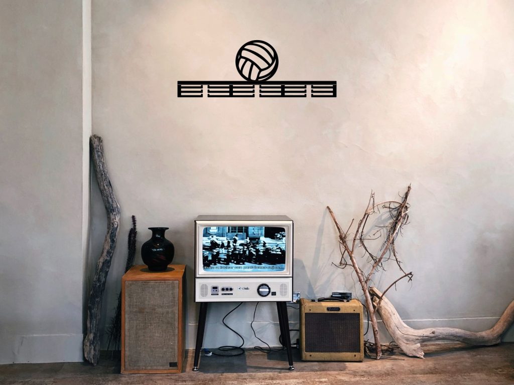 Wieszak na medale Siatkówka 80 cm - obrazek 2