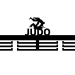 Wieszak na medale Judo 60 cm