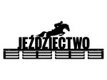 Wieszak na medale Jeździectwo II 80 cm