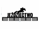 Wieszak na medale Jeździectwo II 80 cm - obrazek 3