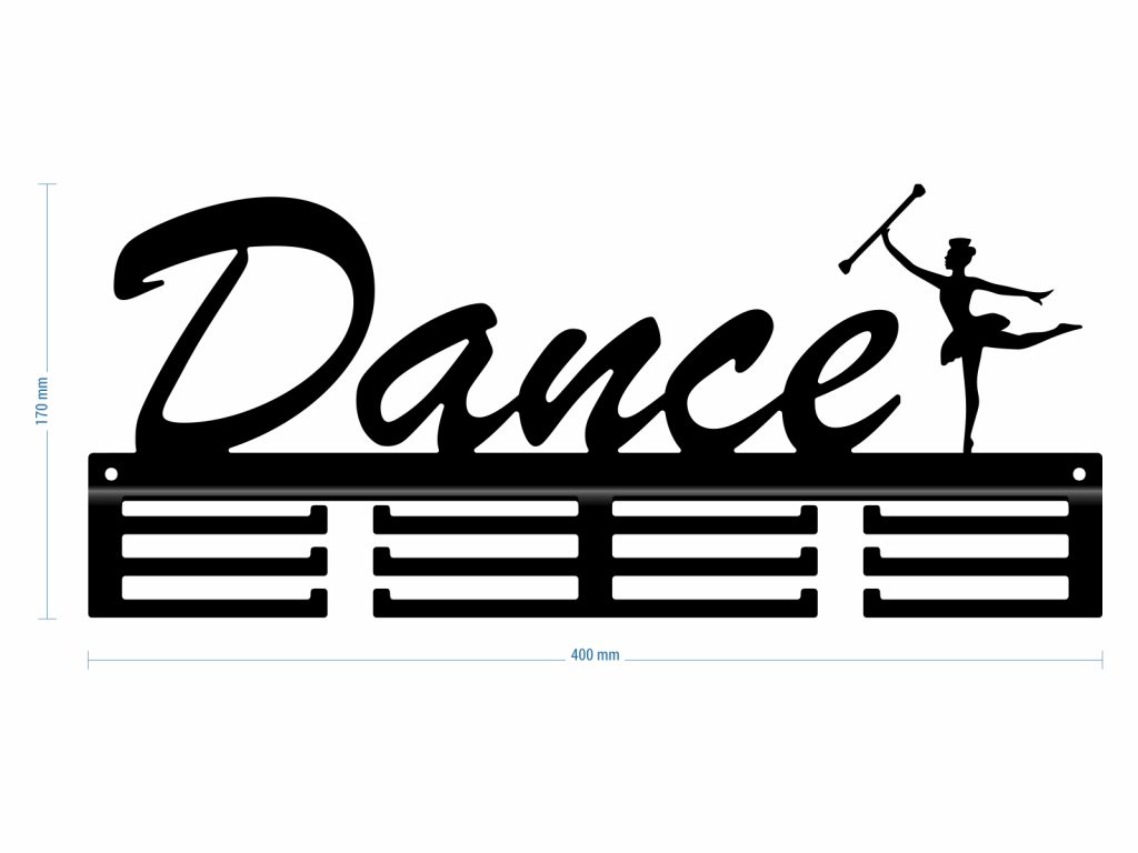 Wieszak na medale Dance II 40 cm - obrazek 5