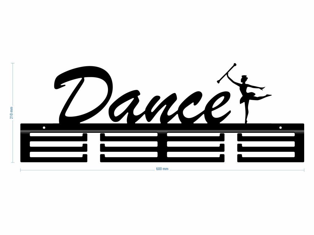 Wieszak na medale Dance II 60 cm - obrazek 3