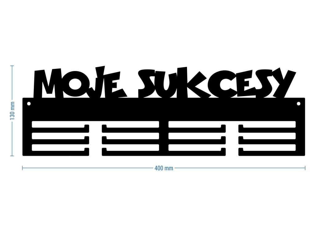 Wieszak na medale Moje sukcesy 40 cm - obrazek 2