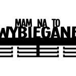 Wieszak na medale Mam na to wybiegane 40 cm