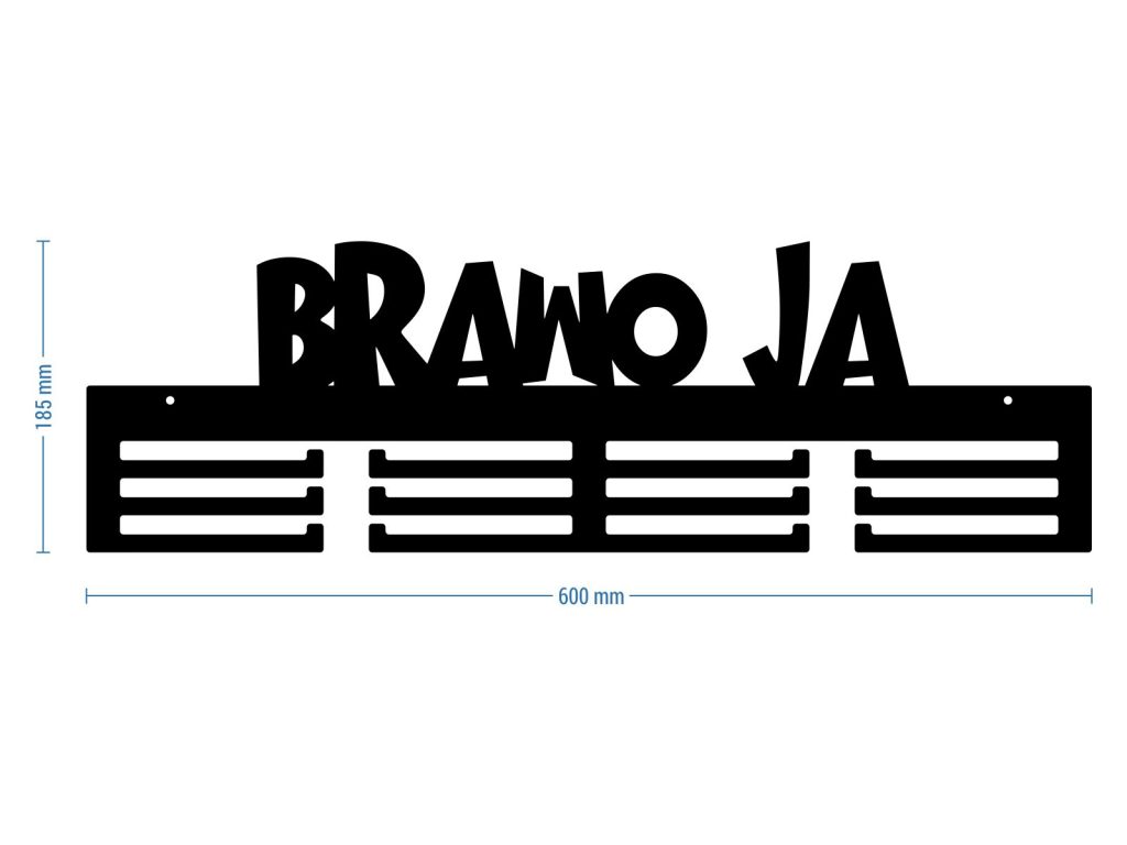 Wieszak na medale Brawo ja 60 cm - obrazek 2