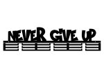 Wieszak na medale Never give up 80 cm