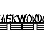 Wieszak na medale Taekwondoo 60 cm