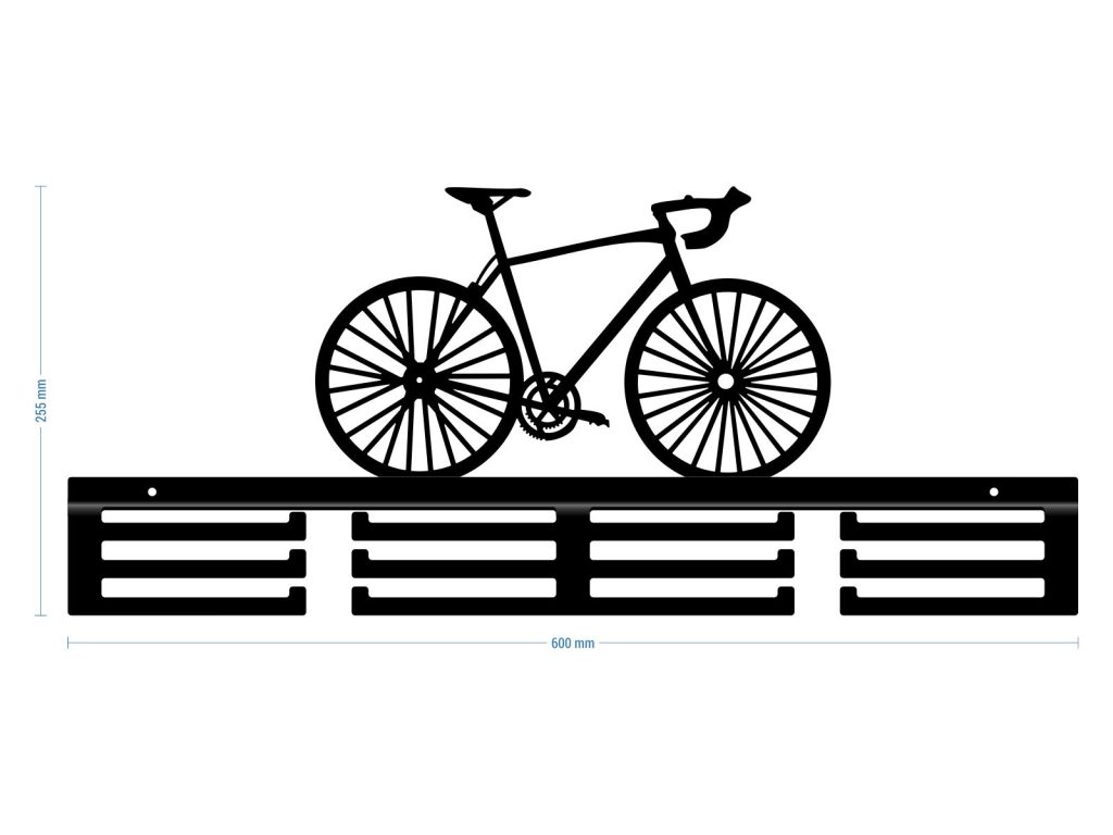 Wieszak na medale Rower 60 cm - obrazek 3