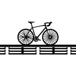 Wieszak na medale Rower 80 cm