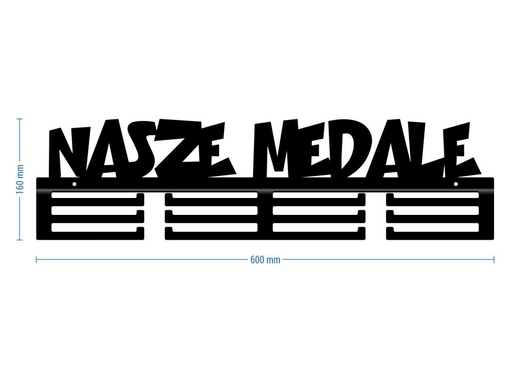 Wieszak na medale Nasze medale II 60 cm - obrazek 3