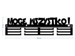 Wieszak na medale Mogę wszystko 40 cm - obrazek 2