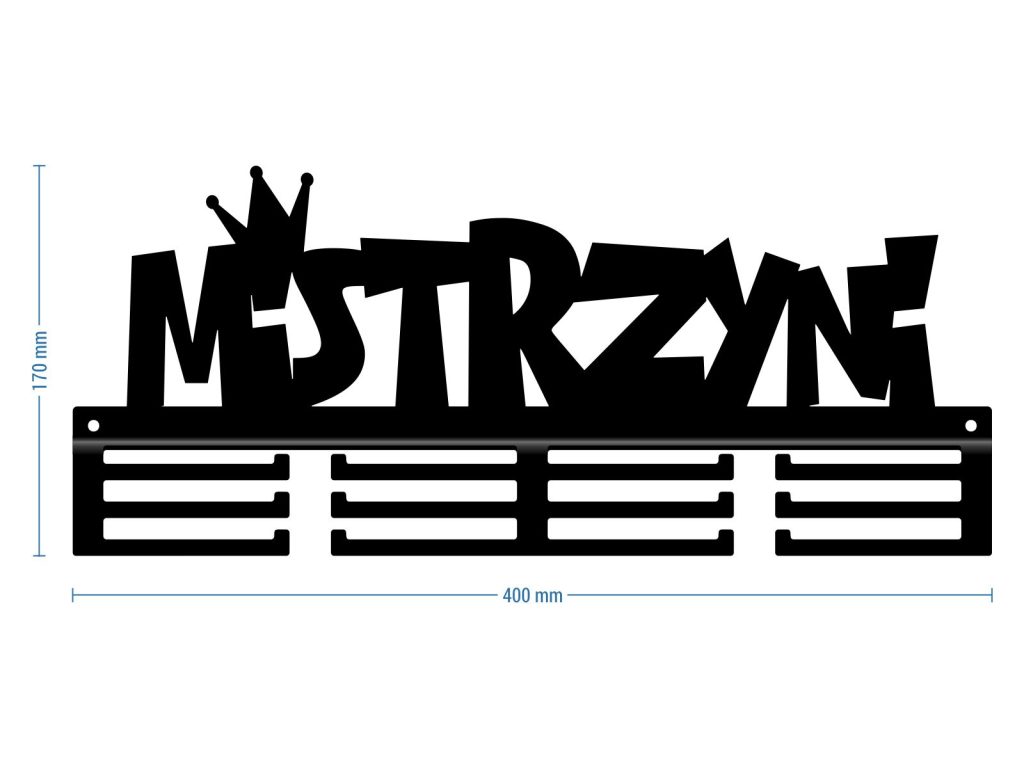Wieszak na medale Mistrzyni 40 cm - obrazek 2