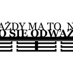 Wieszak na medale Każdy ma to 40 cm