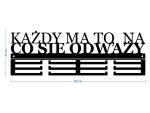 Wieszak na medale Każdy ma to 40 cm - obrazek 2