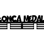 Wieszak na medale Łowca medali 60 cm