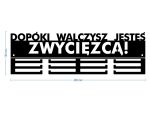 Wieszak na medale Dopóki walczysz II 40 cm - obrazek 2