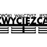 Wieszak na medale Dopóki walczysz III 40 cm