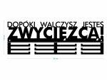 Wieszak na medale Dopóki walczysz III 40 cm - obrazek 3