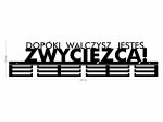 Wieszak na medale Dopóki walczysz III 80 cm - obrazek 3