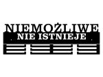 Wieszak na medale Niemożliwe nie istnieje 60 cm