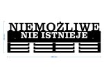 Wieszak na medale Niemożliwe nie istnieje 60 cm - obrazek 2
