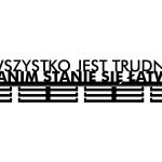 Wieszak na medale Wszystko jest trudne 80 cm