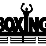 Wieszak na medale Boxing II 40 cm