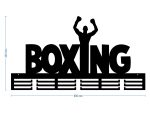 Metalowy wieszak na medale Boxing II 80 cm - obrazek 2