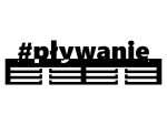 Wieszak na medale #PŁYWANIE 60 cm