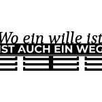 Wieszak na medale „Gdzie jest wola” 40 cm