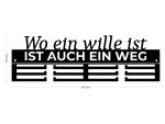 Wieszak na medale „Gdzie jest wola” 40 cm - obrazek 3