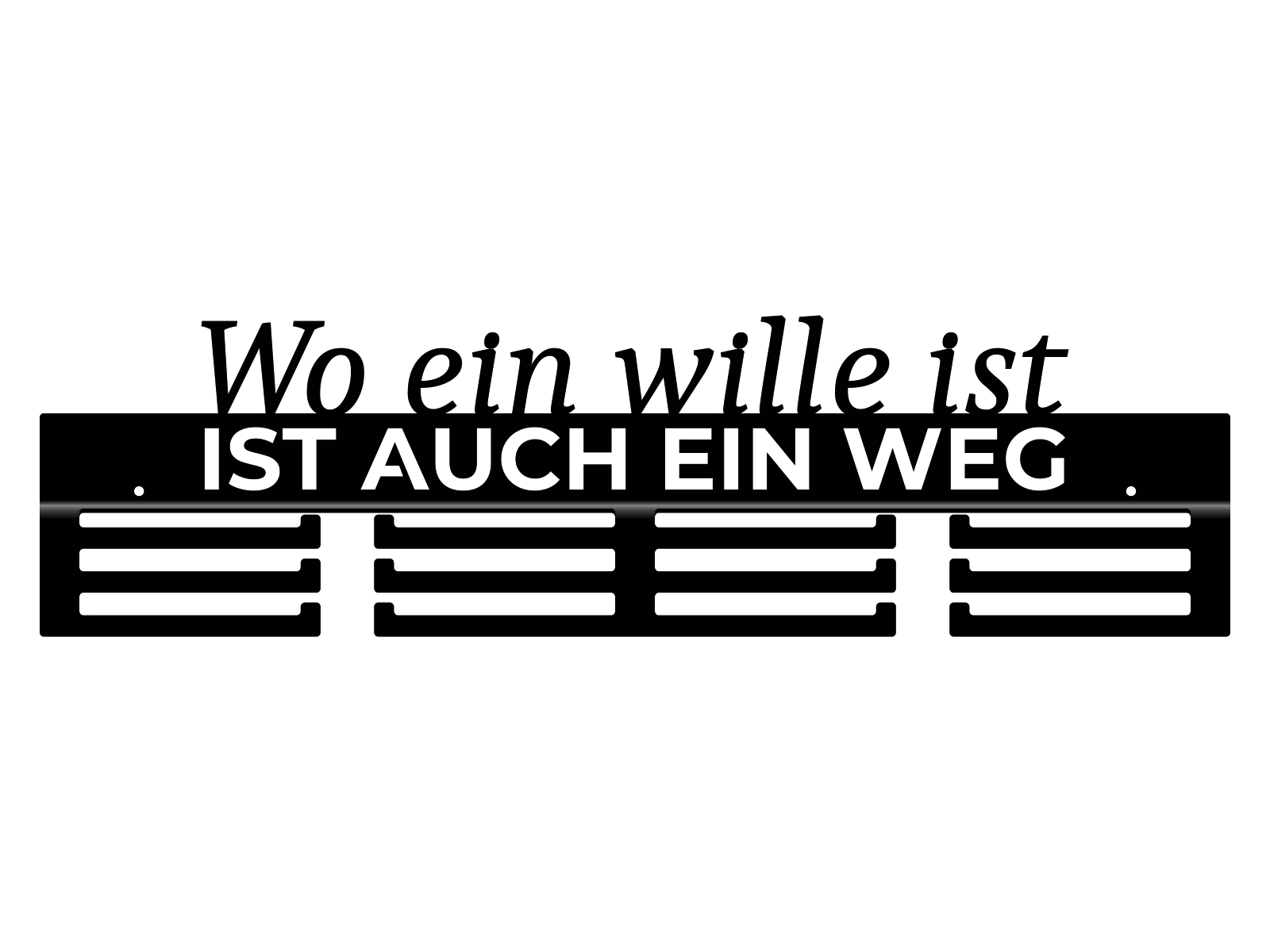 med227-60-cza Wieszak na medale Gdzie jest wola 60 cm - obrazek 1