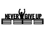 Wieszak na medale Never Give Up 2 60 cm