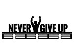 Wieszak na medale Never Give Up 2 80 cm