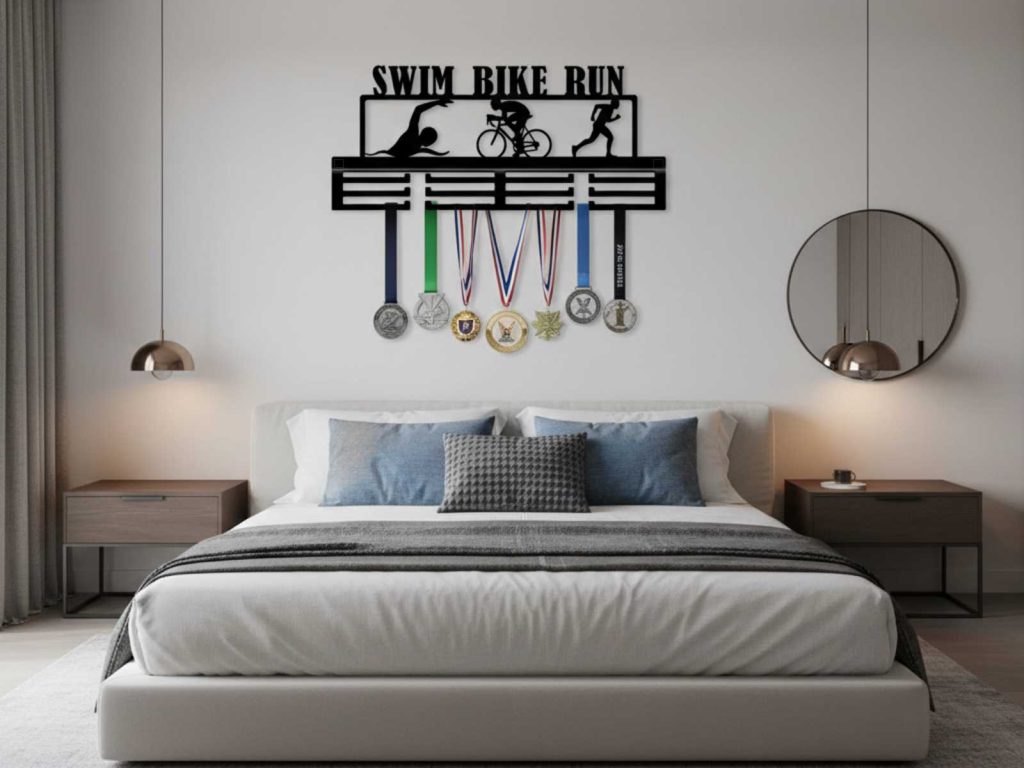 Wieszak na medale Swim Bike Run - obrazek 3