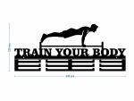 Wieszak na medale Train Your Body - obrazek 6