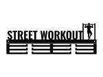 Wieszak na medale Street Workout