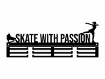 Wieszak na medale Skate With Passion