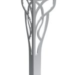 Noga meblowa Louis Chrom