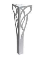 Noga meblowa Louis Chrom