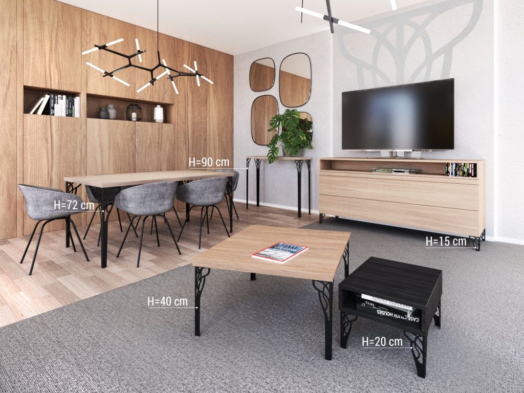 Noga do konsoli Louis 90 cm - obrazek 3