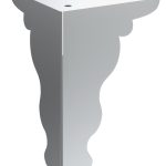 Nóżka meblowa Palace Chrom