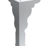 Noga do szafki Palace Chrom