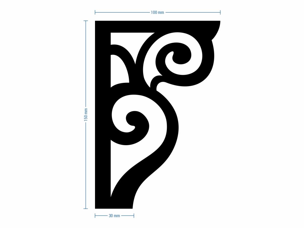 Nóżka meblowa Sara 15 cm - obrazek 4