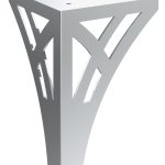 Noga do szafki Tracery Chrom