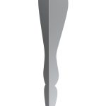 Noga do stołu Henry Chrom