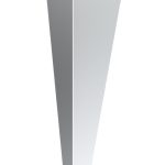 Noga meblowa Simpla Chrom