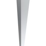 Noga do stołu Simpla Chrom